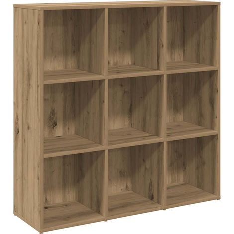 Maison Exclusive - Estantería roble artisan 98x29x97,5 cm