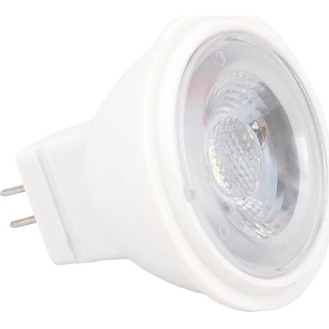 Projecteur LED MR11 Blanc chaud/blanc froid à intensité variable, ampoule d'affichage à économie d'énergie (1/5)
