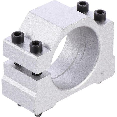 Support De Moteur De Broche Pour Machine De Gravure Cnc Pince Aluminium Antidérapante Et Résistante Aux Chocs Fixation Précise Pour Outil De Gravure (1/5)