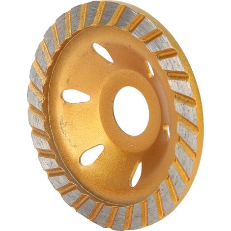 Disque de meulage diamanté en forme de bol de 100 mm (4 pouces) pour pierre, béton et granit, outil n° 2 (1/5)