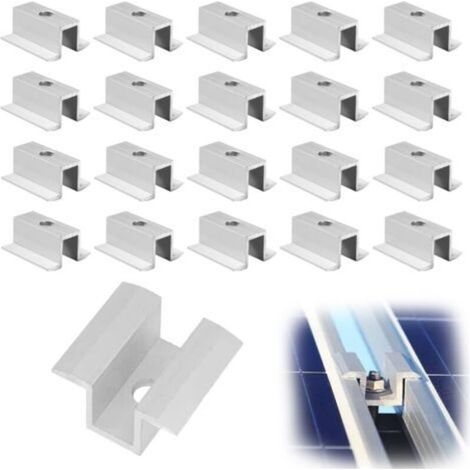 15-teiliges Set Montagehalterungen für Solarmodule, 8-mm-Photovoltaik-Solarmodul-Montagehalterung, Photovoltaik-Solarset, Photovoltaikmodul-Montage (1)