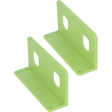 2 Stück Batterie-Wandhalterung, grün, robust, verschleißfest, praktische Installation, Batteriehalterung für RYOBI (1/5)