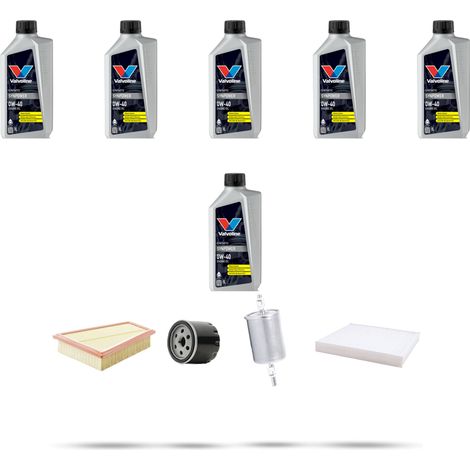 Kit tagliando 4 FILTRI e 6L OLIO compatibile con Renault Clio II 2.0 16v 124kw Dal 2000 (1/5)