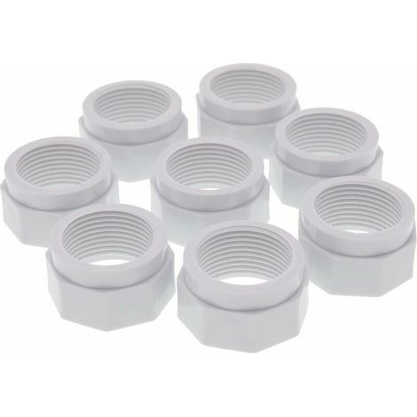 8 Ecrous pour Flexible d'Alimentation adaptable pour Polaris 280 180 380 3900- D15 - Robot Nettoyeur de Piscine (1/4)