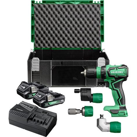 HiKOKI Brushless Drill Driver Kit (2x 2.0Ah) 18V DS18DDQJRZ (1/5)