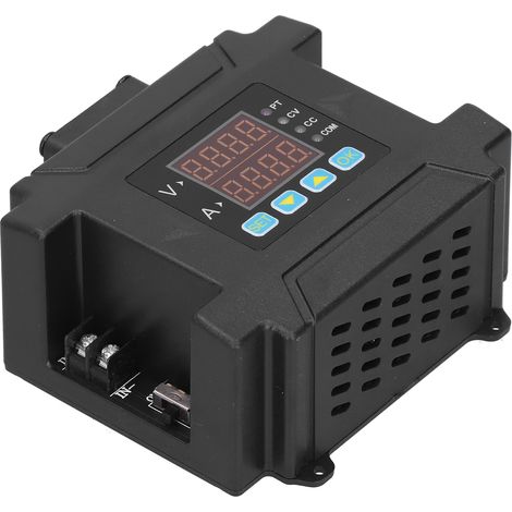 Digitales, einstellbares und geregeltes Netzteil mit LCD-Anzeige, Abwärtswandlermodul mit Gehäuse, 0–5 A (1/5)