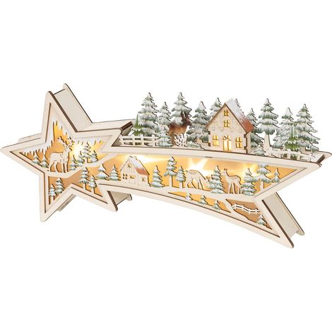 Batt. LED Sternschnuppe L: 5,5 cm W: 43,5 cm H: 18 cm ww