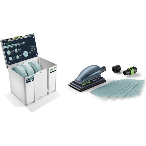 Festool Schleifmittel-Systainer³ Granat Net D225 GR NET HSK-A SYS-P (1/5)