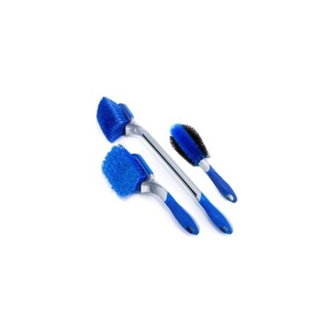 Paquet de 3 brosses de nettoyage pour camping-car, moto, brosse de nettoyage, épurateur de jante, brosse de roue de voiture, Kit de gadgets de nettoyage, ensemble de voiture