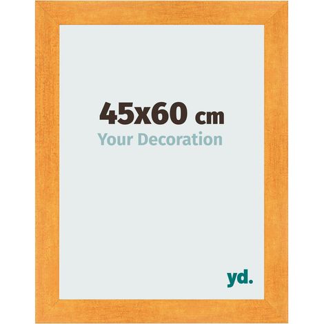 yd. - Cadre photo 45x60 - Orange - MDF - Pisa (1/5)