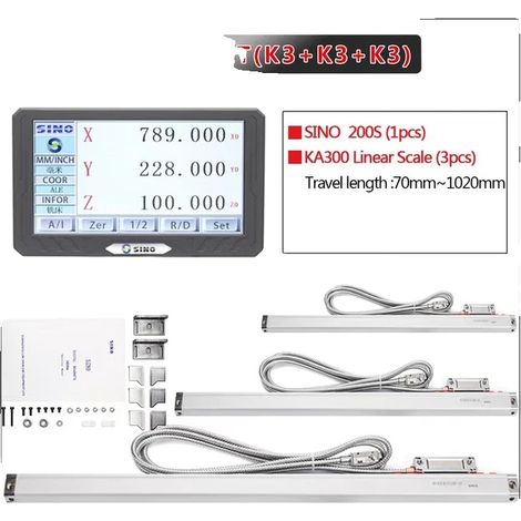 Sistema di visualizzazione digitale, touchscreen LCD, misurazione ad alta precisione, SDS200S KA3 KA3 KA3 (1/2)