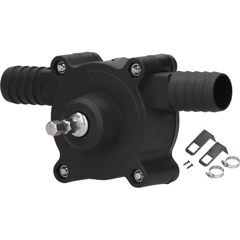 Pompe de Forage électrique Manuelle, Transfert D'eau, Auto-amorçante, Portable avec une capacité de Débit élevée pour L'huile, le Kérosène, le, Idéale pour les Liquides Légers (1/5)