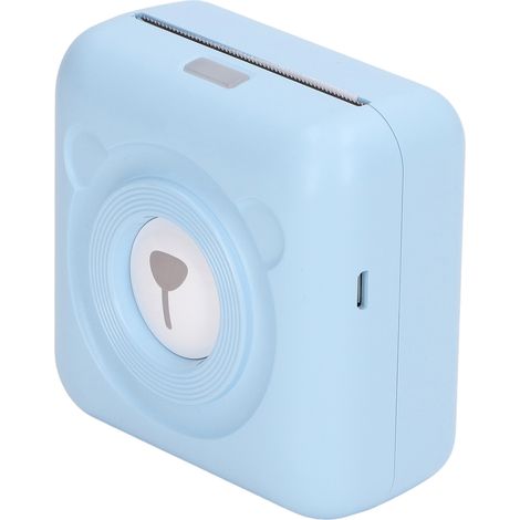 Papier correcteur d'erreurs A6 Mini Pocket pour imprimante d'étiquettes photo de téléphone portable (bleu) (1/5)