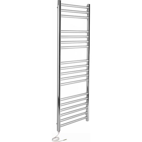 Riga Electric Stainless Steel Heated Towel Rail 400 x 1000mm (1/2)