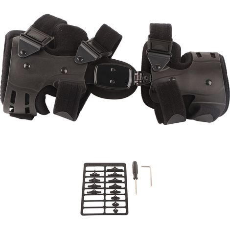 Genouillère orthopédique réglable pour arthrose varus valgus, attelle de soutien pour jambe gauche homme femme (1/5)