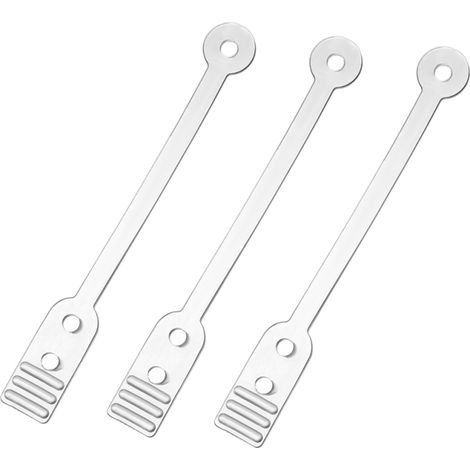 50 gomas elásticas de repuesto para rulos permanentes profesionales largos. (1/5)