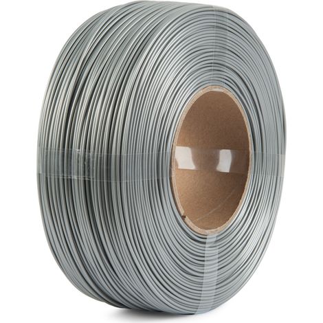 Filamento PLA di ricambio 3DPower da 1,75 mm, argento, 1 kg (1/3)