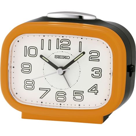 Orologio-Sveglia Seiko QHK060E Arancio
