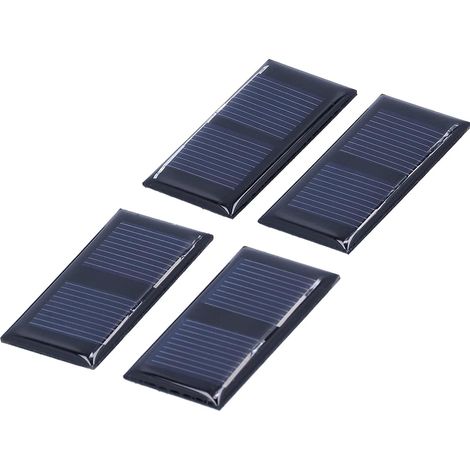 1V 0.15W Polysilicon Solar Panel Module, with 18% Conversion Efficiency for DIY Solar Charging Supplies, Charging Small Batteries and (1/5)