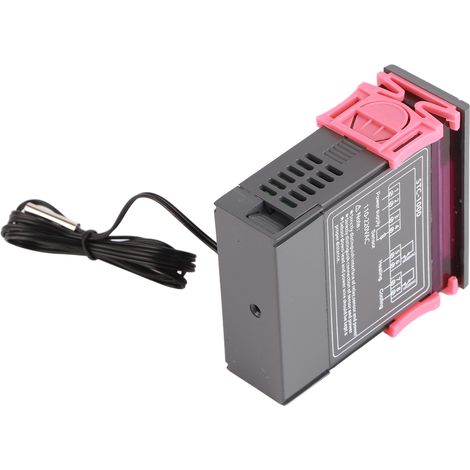 Contrôleur de température numérique, mini-micro-ordinateur, thermostat électronique, machine à éclore les fruits de mer pour aquarium, 110-220 V (1/5)