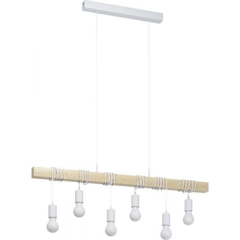 Lampe à suspension Townshend Bois - 43705 (1/3)
