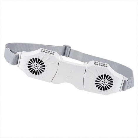 Ventilateur de ceinture portable, ventilateur de ceinture rechargeable à pince, utilise une technologie de circulation d'air, ce qui le rend idéal pour les activités de plein air. (1/5)