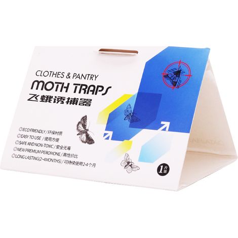 Pièges à mites, pièges à bourdons et à mouches, pièges à mites non toxiques et écologiques, pièges à mites 10pc (1/2)