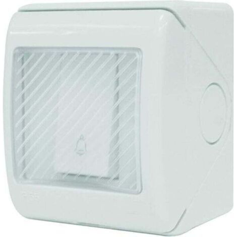 Interrupteur Extérieur Étanche Poussoir Bouton Électrique pour Usage Intérieur et Extérieur Ortviai (1/4)