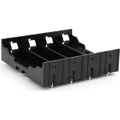 5-teiliges Batteriebox-Set mit Hartkontaktstift für 4 x 18650-Batterien (1/5)