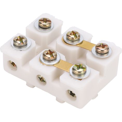 Barrette de connexion électrique en plastique ignifuge, bornier industriel à barrière, connecteur fil 12 positions, matériel de câblage résistant aux flammes (1/5)