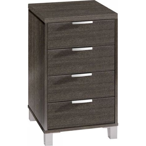 TOPKIT | Commode Andalucía 1043 | Table de chevet | Commode de chambre | wengé