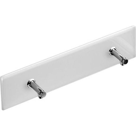 Villeroy & Boch – Dosseret seul pour lavabo collectif 100x25cm – Céramique blanche – Pour espaces humides – Résistant aux chocs et aux rayures (1/4)
