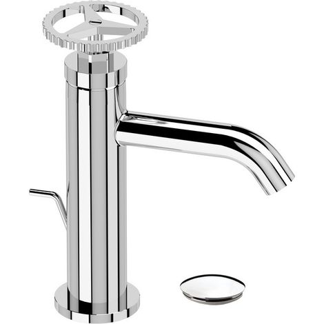 Miscelatore lavabo con scarico cromato - serie Chrono (1/2)
