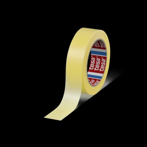 Präzisionskrepp 4334 glatt gelb L.50m B.19mm Rl.TESA