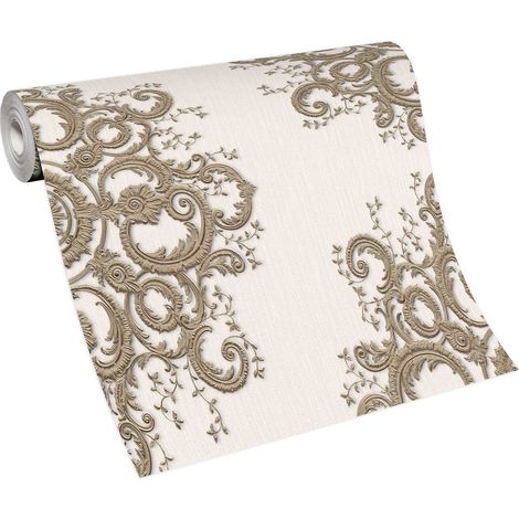 Papier peint graphique motif carré gris  Tapisserie grise géométrique moderne couloir et chambre  Papier peint salon et couloir (1/5)