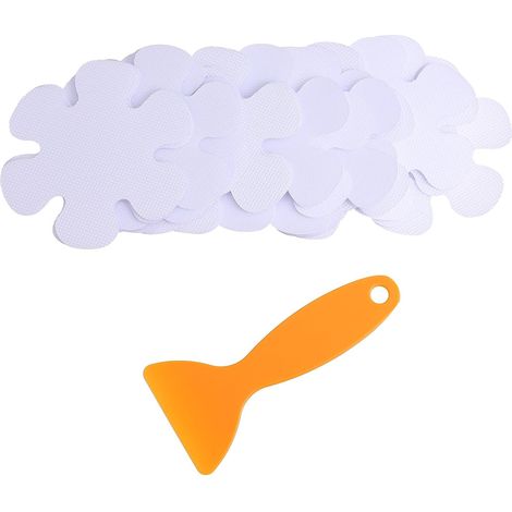 Self Adhesive PEVA Non Slip Bathtub Stickers with Stone