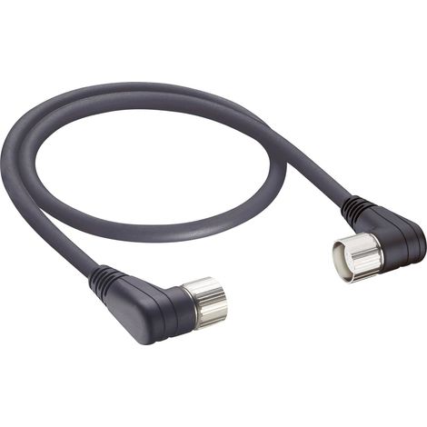 Lumberg Automation 2169 Câble de raccordement M23 mâle, coudé, femelle, coudé 7.00 m Nombre de pôles: 12 1 pc(s) Q641842
