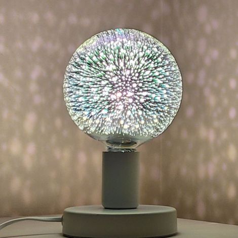 Ampoule Décorative Led G95 E27 4w Effet Feu d'Artifice