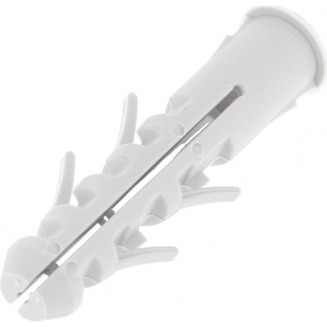 Cheville Nylon avec Collerette Ø 10X50 pour Vis Ø 6 A 8