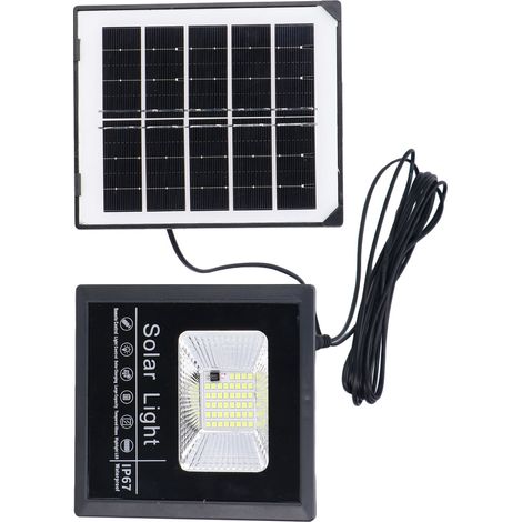 Wasserdichte Solar-Gartenbeleuchtung IP67 Polykristalline Silizium 44 LEDs Verstellbare Solar-Wandleuchte für Straßengärten (1/5)