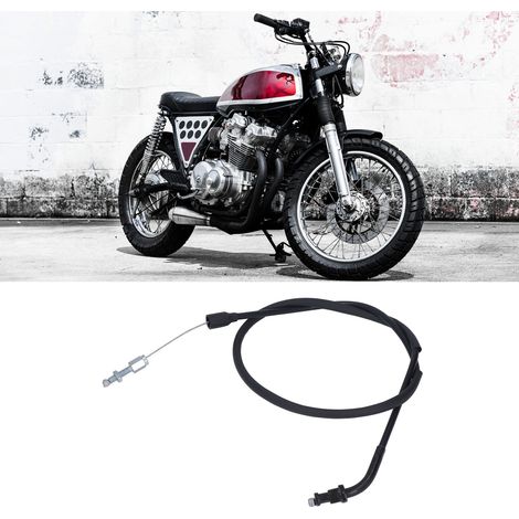 Kit de 2 câbles d'accélérateur pour Honda CB650 CB750C CB900C (1/5)