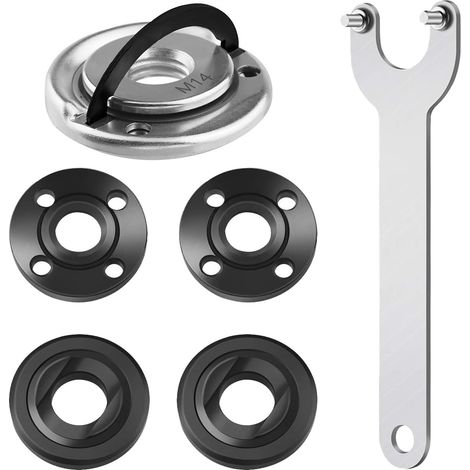 Set di 6 chiavi angolari per smerigliatrice, dadi a sgancio rapido M14 (1/5)