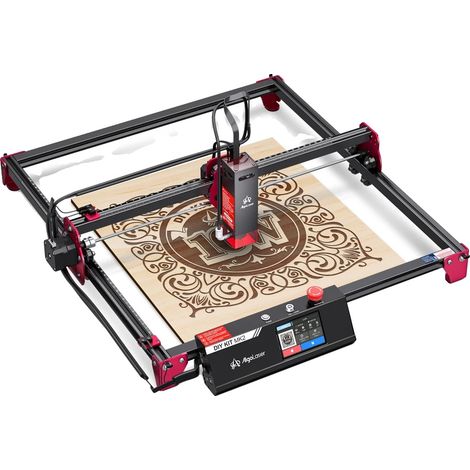 Graveur Laser, 10W de Puissance, Contrôle par Écran Tactile, ALDKMK2-10BD (1/2)