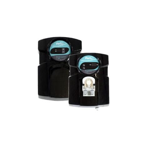 Pack électrolyseur et régulateur pH pour piscines jusqu'à 95 m³ – Cellule autonettoyante – Débit 22 m³/h – Mode veille automatique (1/5)
