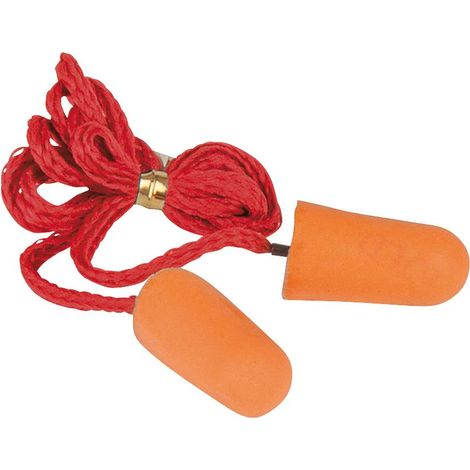 Bouchons d'oreille PU, avec cordon (1/4)