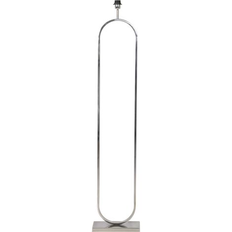 Light & Living - lámpara de pie - Jamiri - plateado - metal -