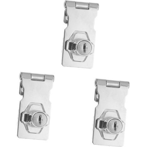 Cadenas de sécurité ARTIBETTER 3 pièces en acier inoxydable robuste (1/5)