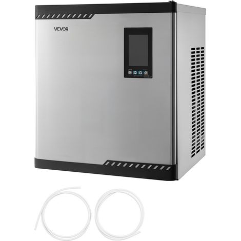 VEVOR kommerzielle Eismaschine – Kopf, 136 kg/Tag Edelstahl-Eismaschine mit intelligentem Bedienfeld, Selbstreinigung, einstellbarer Dicke, ideal für Restaurant, Bar, Cafe, Hotel – Nur Kopf (1/5)