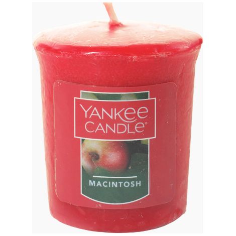 Paquete de muestras de velas Yankee Candle Macintosh 49 g