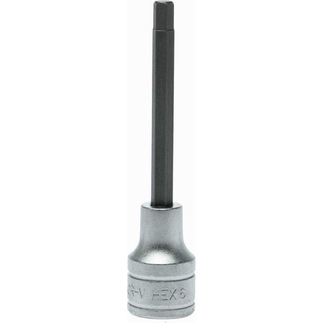 Vaso hexagonal largo 1/2" métrico M122505-C TENG TOOLS                         6 mm (1/2)